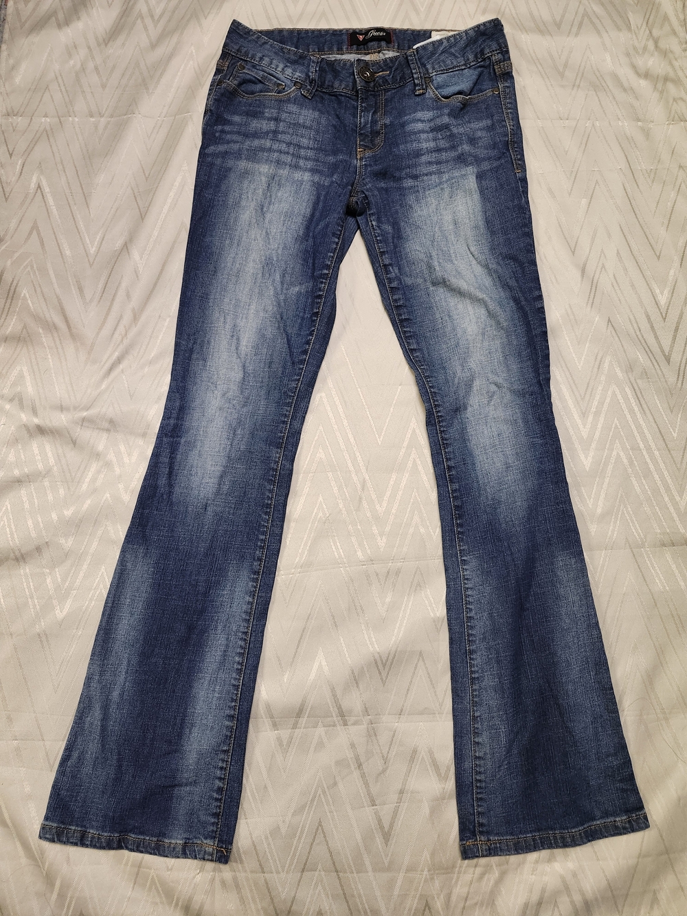 Guess Women's Blue Flare Jeans